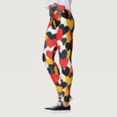 kleurrijke harten leggings (Links)