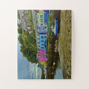 Kleurrijke haven van Portree Isle of Skye Legpuzzel