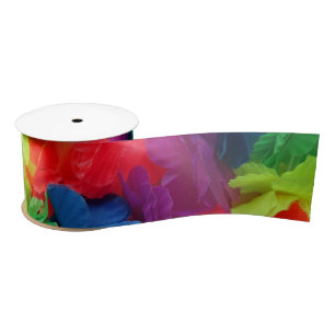 Kleurrijke Hawaïaanse Luau Party Lei kransbloemen Lint