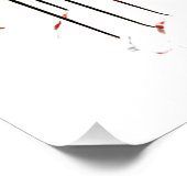 Kleurrijke Heart Explosion Bold en speelse Pop Art Perfect Poster (Hoek)