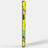 Kleurrijke Heldere Bloemen Damast Design Art Print Case-Mate iPhone Case (Achterkant / Rechts)