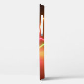 Kleurrijke heldere neonglanzende grafische equaliz Case-Mate iPhone case (Achterkant / Links)