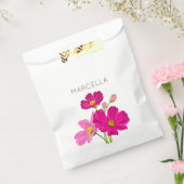 Kleurrijke Heldere Tuin Kosmos Bloemen Custom Bedankzakje (Gezegeld)