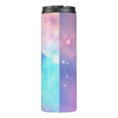 Kleurrijke hemelnevel thermosbeker (Achterkant)