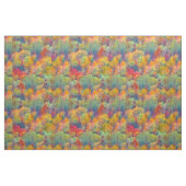 Kleurrijke herfst bos abstractie stof (Fat Quarter)