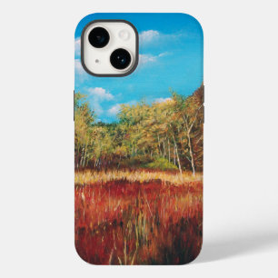 Kleurrijke Herfst Landscape Trees Case-Mate iPhone 14 Hoesje