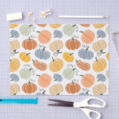 Kleurrijke herfst pompoenen patroon tissuepapier (Craft)