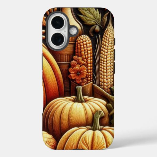 Kleurrijke Herfst seizoen pompoenen Case-Mate iPhone Case (Achterkant)