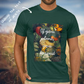 Kleurrijke herfst squash en pompoenen t-shirt