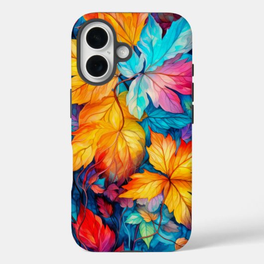 Kleurrijke herfstbladeren Case-Mate iPhone case (Achterkant)