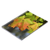 Kleurrijke herfstbladeren notitieboek (Linkerzijde)