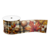Kleurrijke herfstbladeren op Plaid Lint (Spoel)