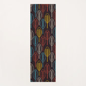 kleurrijke herfstbladeren yogamat (Voorkant)