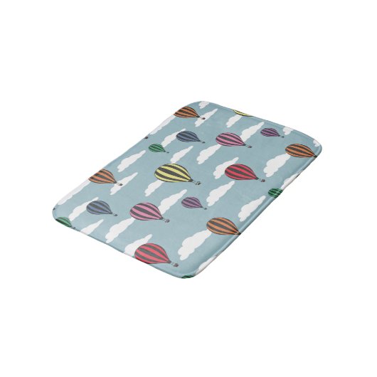 Kleurrijke heteluchtballonnen badmat (Gekanteld)