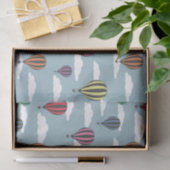 Kleurrijke heteluchtballonnen tissuepapier (Geschenk)