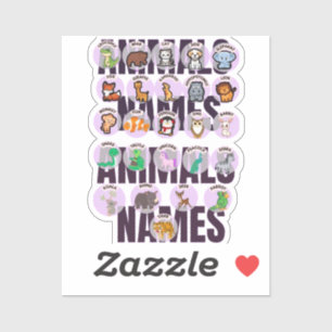 Kleurrijke "Hi My Name Is" Naam Tag Sticker Blad –