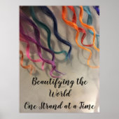 Kleurrijke hoeken poster (Voorkant)