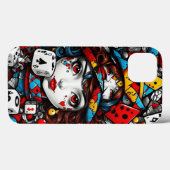 Kleurrijke Hoesje-Mate telefoonhoes, Apple iPhone Case-Mate iPhone Case (Achterkant (horizontaal))