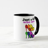 Kleurrijke hoogvlakken mok (Voorkant rechts)