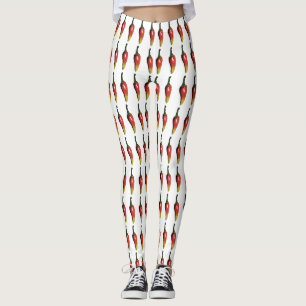 Kleurrijke hot-plpers - Aangepast Leggings