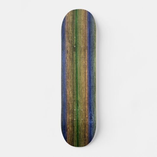 kleurrijke houten wand  skateboard (Voorkant)