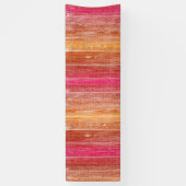 kleurrijke houten wand spandoek (Verticaal)