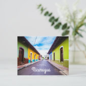 Kleurrijke huizen in Nicaragua Briefkaart (Staand voorkant)