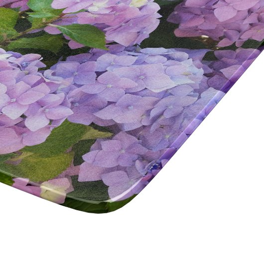 kleurrijke hydrangea snijplank (Hoek)