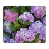 kleurrijke hydrangea snijplank (Voorkant)