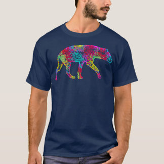 Kleurrijke Hyena 17 T-shirt