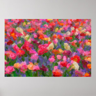 Kleurrijke illustratie achtergrond met verschillen poster