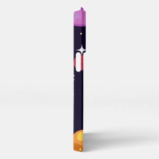 Kleurrijke Illustratie Astronaut iPhone Case 13pro iPhone Hoesje (Rechterkant)