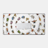 Kleurrijke  insecten & kevers Patroon Bureaumat (Keyboard & Muis)