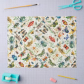 Kleurrijke Insectencollage Decoupage Tissuepapier (Craft)