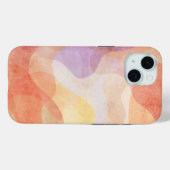 Kleurrijke iPhone Case (Achterkant (horizontaal))