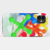 kleurrijke jacks Case-Mate iPhone case (Achterkant (horizontaal))