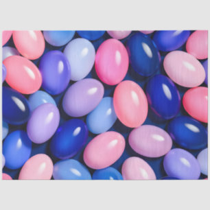 Kleurrijke Jelly Bean Art Tissue Papier