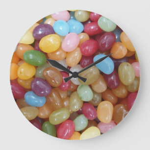 Kleurrijke Jelly Beans Grote Klok