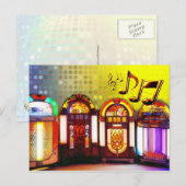 Kleurrijke Juke-boxxen Briefkaart (Voorkant / Achterkant)