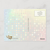 Kleurrijke Juke-boxxen Briefkaart (Achterkant)