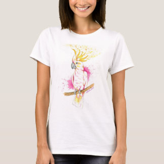 kleurrijke kaketoe t-shirt