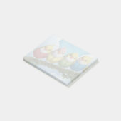 Kleurrijke kanaries post-it® notes (Schuin)