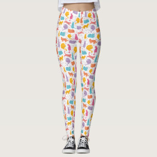 Kleurrijke katten Leggings