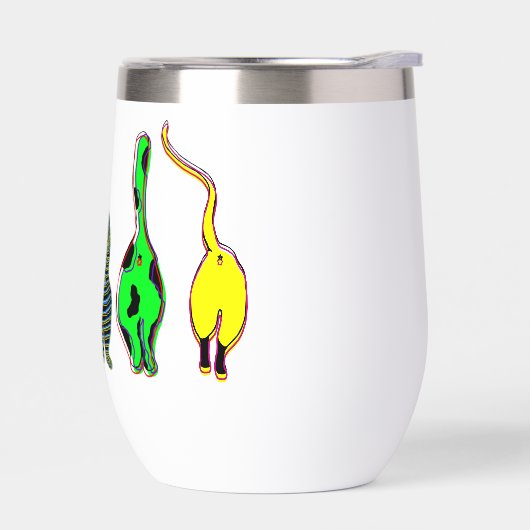 Kleurrijke kattenpeuken (Links)