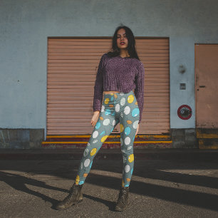 kleurrijke kersen leggings