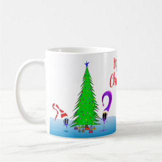 Kleurrijke Kerst Cartoon Koffiemok