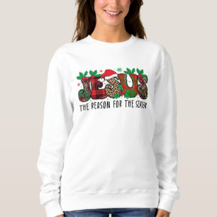 Kleurrijke Kerst Jezus Trui