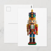 Kleurrijke kerst notenkraker Speelgoed Briefkaart (Voorkant / Achterkant)