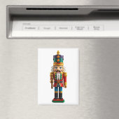 Kleurrijke kerst notenkraker Speelgoed Magneet (Insitu (Vaatwasser))