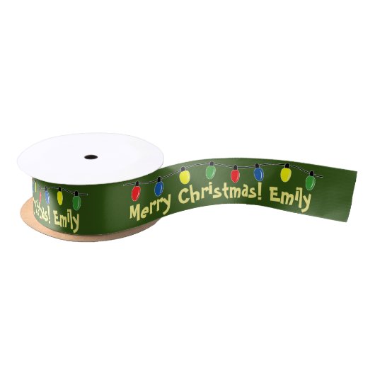 Kleurrijke Kerstboom gloeilamp string custom Lint (Spoel)